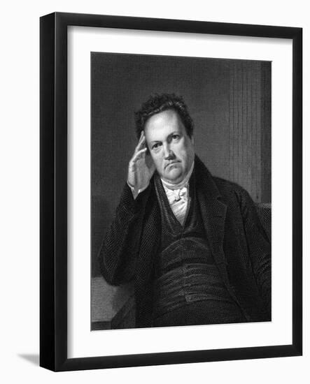 De Witt Clinton-C Ingham-Framed Art Print