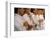 Deacon ordinations in Notre Dame cathedral, France-Godong-Framed Photographic Print