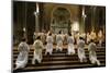 Deacon ordinations in Notre Dame du Travail Church, France-Godong-Mounted Photographic Print