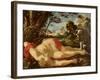 Dead Adonis, C.1624-28-Laurent de La Hyre-Framed Giclee Print