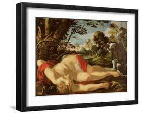 Dead Adonis, C.1624-28-Laurent de La Hyre-Framed Giclee Print