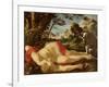 Dead Adonis, C.1624-28-Laurent de La Hyre-Framed Giclee Print