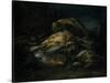 Dead Bird, 1664-Giovanni Benedetto Castiglione-Stretched Canvas