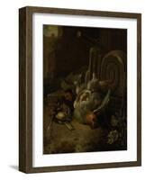 Dead Birds-Melchior d'Hondecoeter-Framed Art Print