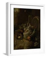 Dead Birds-Melchior d'Hondecoeter-Framed Art Print