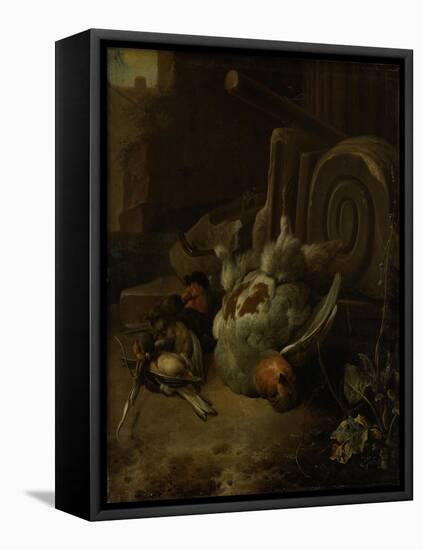 Dead Birds-Melchior d'Hondecoeter-Framed Stretched Canvas