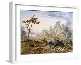 Dead Buffalo-Thomas Baines-Framed Art Print