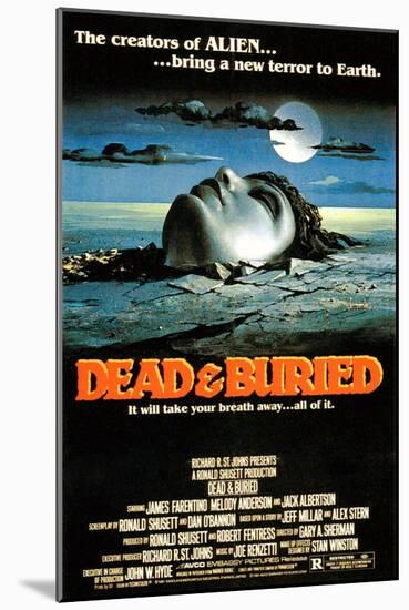 Dead & Buried, (aka Dead And Buried), 1981-null-Mounted Art Print