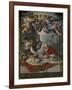 Dead Christ, Adored by Pope Pius V, Ca 1571-1572-Micheli Parrasio-Framed Giclee Print