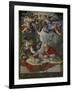 Dead Christ, Adored by Pope Pius V, Ca 1571-1572-Micheli Parrasio-Framed Giclee Print