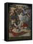 Dead Christ, Adored by Pope Pius V, Ca 1571-1572-Micheli Parrasio-Framed Stretched Canvas