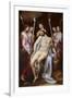 Dead Christ and Angels-Federico Zuccari-Framed Art Print