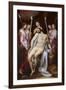 Dead Christ and Angels-Federico Zuccari-Framed Art Print