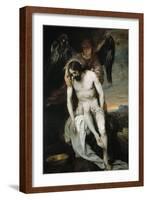 Dead Christ Held by An Angel, 1646-1652-Alonso Cano-Framed Giclee Print