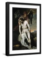 Dead Christ Held by An Angel, 1646-1652-Alonso Cano-Framed Giclee Print