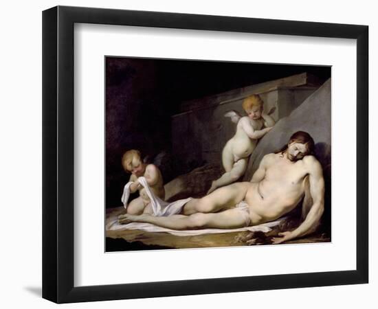 Dead Christ (Oil on Canvas)-Lubin Baugin-Framed Giclee Print