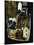 Dead City III (City on the Blue River III), 1911-Egon Schiele-Mounted Giclee Print