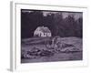 Dead Confederate Gun Crew after Battle of Antietam, 1862-Alexander Gardner-Framed Photographic Print