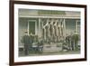 Dead Deer Hanging at Kineo Store-null-Framed Premium Giclee Print