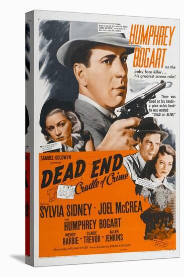 Dead End: Cradle of Crime, 1937, "Dead End" Directed by William Wyler-null-Stretched Canvas