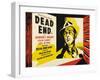 Dead End, UK Movie Poster, 1937-null-Framed Art Print