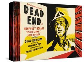 Dead End, UK Movie Poster, 1937-null-Stretched Canvas