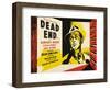 Dead End, UK Movie Poster, 1937-null-Framed Art Print