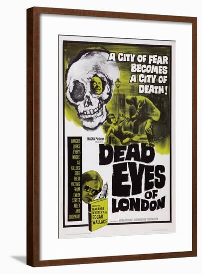 Dead Eyes of London, 1961-null-Framed Art Print