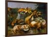 Dead Game and Weasels, C.1642 (Oil on Oak-Veneered Masonite Panel)-Jan Fyt-Framed Giclee Print