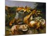 Dead Game and Weasels, C.1642 (Oil on Oak-Veneered Masonite Panel)-Jan Fyt-Mounted Giclee Print