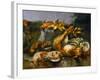 Dead Game and Weasels, C.1642 (Oil on Oak-Veneered Masonite Panel)-Jan Fyt-Framed Giclee Print