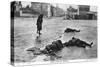 Dead German Soldiers, Soissons, France, 1914-null-Stretched Canvas