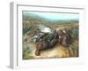 Dead Grouse in Landscape-null-Framed Giclee Print