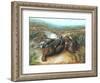 Dead Grouse in Landscape-null-Framed Giclee Print