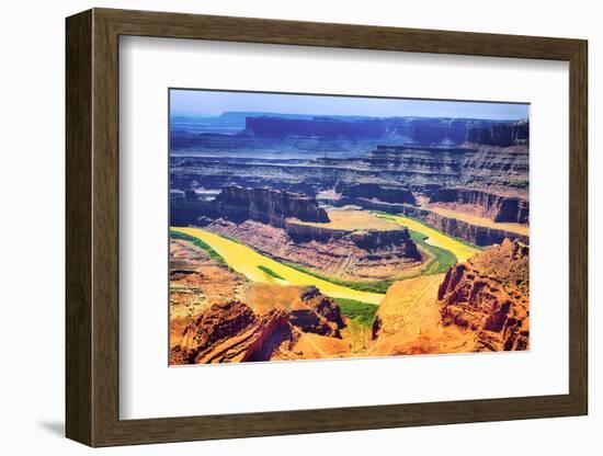 Dead Horse Point State Park-vent du sud-Framed Photographic Print