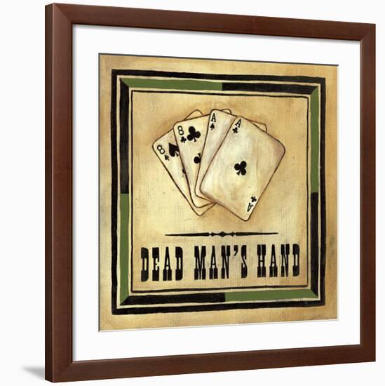 Dead Man's Hand-Jocelyne Anderson-Tapp-Framed Giclee Print