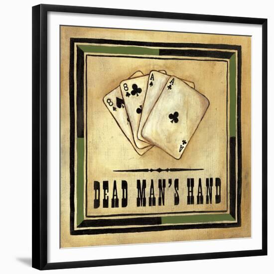 Dead Man's Hand-Jocelyne Anderson-Tapp-Framed Giclee Print