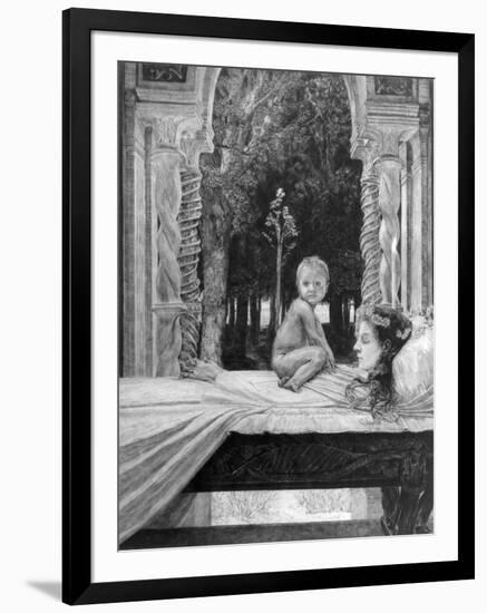 Dead Mother, from the 'Of Death, Part Two' Series, 1898-Max Klinger-Framed Giclee Print