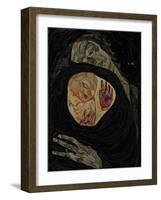 Dead Mother I, 1910-Egon Schiele-Framed Giclee Print