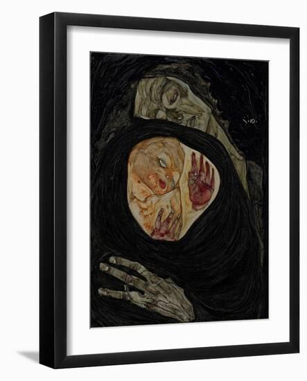 Dead Mother I, 1910-Egon Schiele-Framed Giclee Print