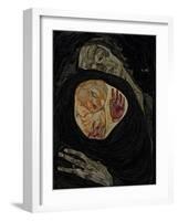 Dead Mother I, 1910-Egon Schiele-Framed Giclee Print