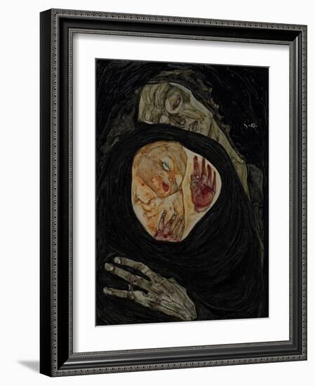 Dead Mother I, 1910-Egon Schiele-Framed Giclee Print