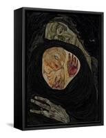 Dead Mother I, 1910-Egon Schiele-Framed Stretched Canvas