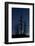 Dead Pine Trees with Moon Shining, Stuoc Peak, Durmitor Np, Montenegro, October 2008-Radisics-Framed Photographic Print