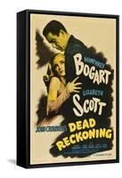 Dead Reckoning, 1947, Directed by John Cromwell-null-Framed Stretched Canvas