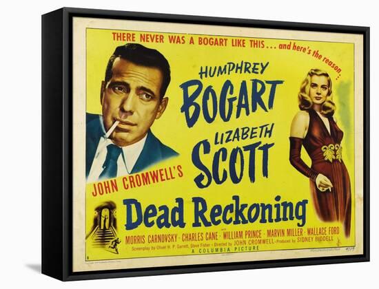 Dead Reckoning, 1947, Directed by John Cromwell-null-Framed Stretched Canvas