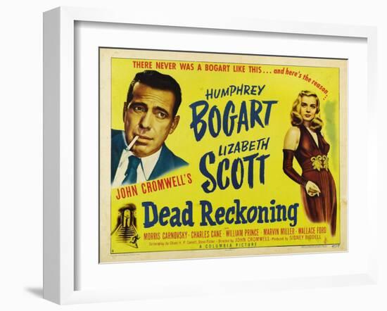 Dead Reckoning, 1947, Directed by John Cromwell-null-Framed Giclee Print