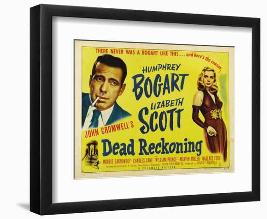 Dead Reckoning, 1947, Directed by John Cromwell-null-Framed Giclee Print