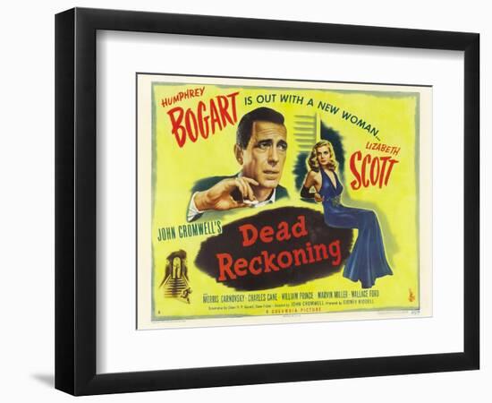 Dead Reckoning, 1947-null-Framed Art Print