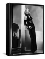 Dead Reckoning, Lizabeth Scott, Modeling a Gown by Jean Louis, 1947-null-Framed Stretched Canvas